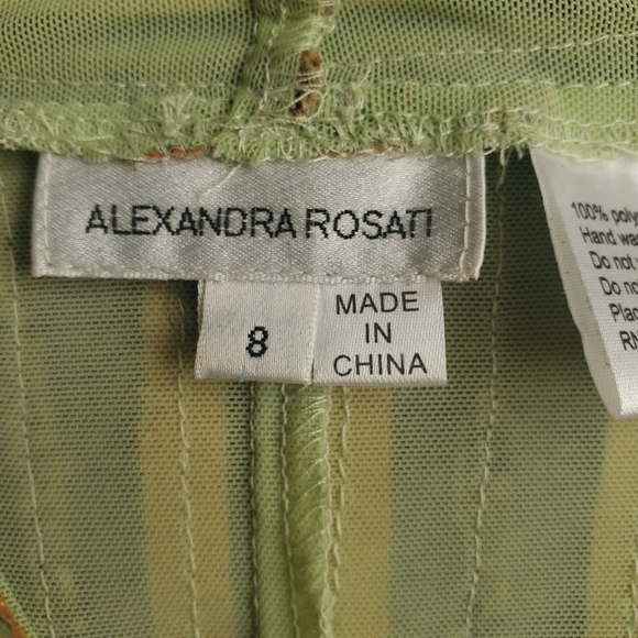 Alexandra Roseti Womens Top Sz 8 - Picture 4 of 5